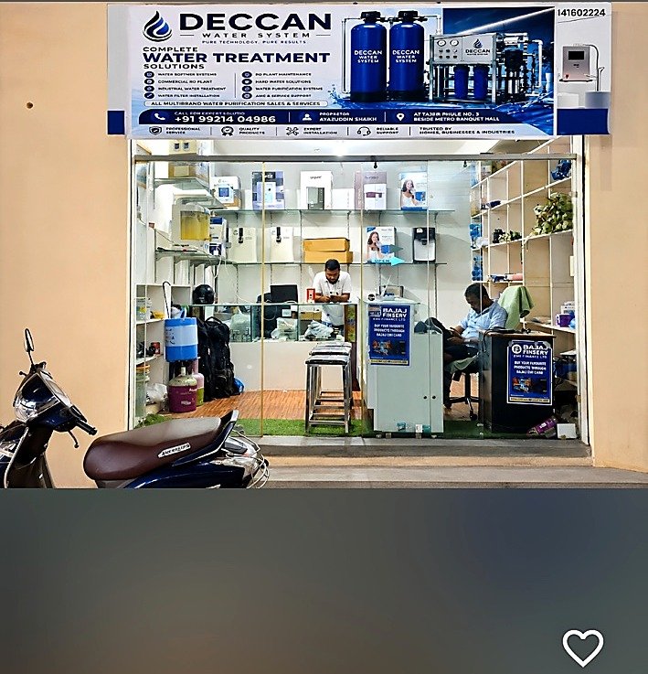 Deccan Water System showroom in Hyderabad